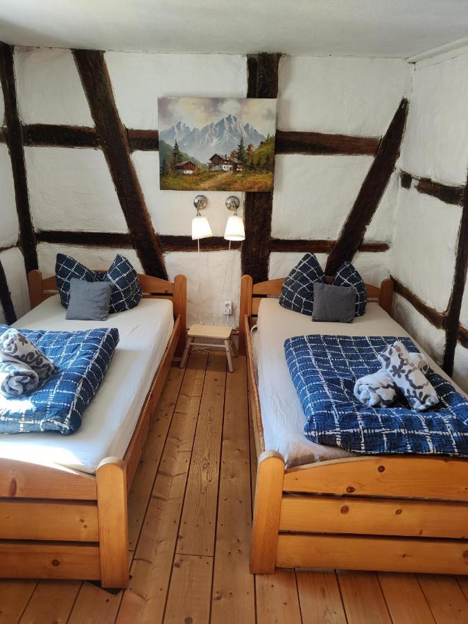 Gemuetliche Gaestezimmer In Einem Neu Sanierten Fachwerkhaus Заксенгайм Екстер'єр фото