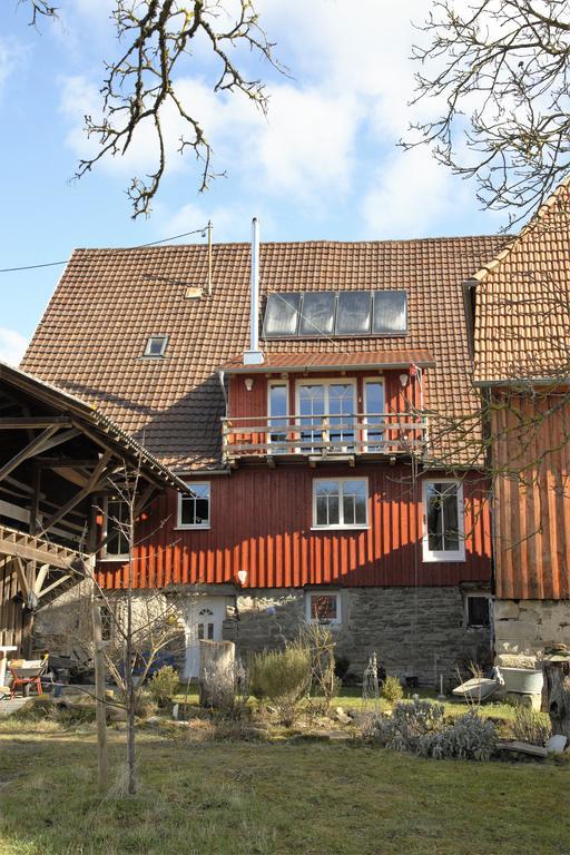 Gemuetliche Gaestezimmer In Einem Neu Sanierten Fachwerkhaus Заксенгайм Екстер'єр фото